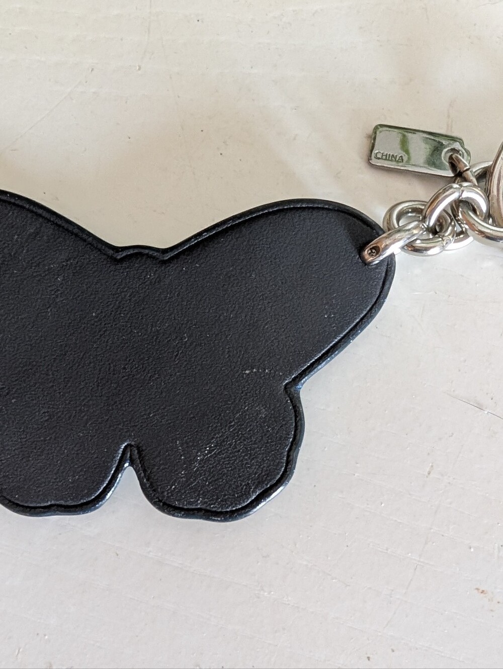 Coach Leather Butterfly Bag Charm/Keychain - EUC! - Picture 8 of 9